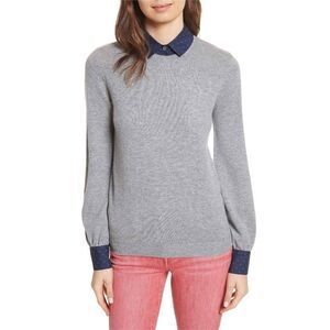 NEW Joie Bahiti Cashmere Blend Sweater w/Collar